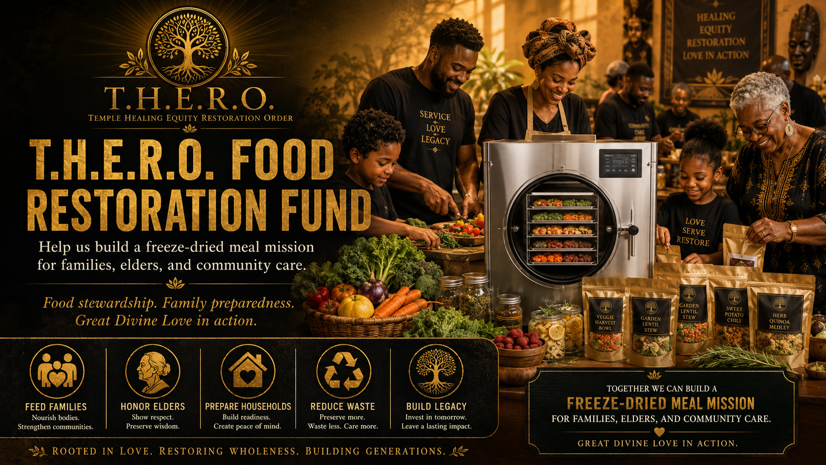 T.H.E.R.O. Food Restoration Fund - Image 1