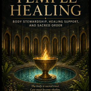 Temple Healing Front Cover 6x9 Bleed