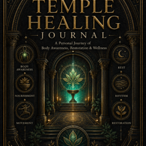 Temple Healing Journal Front Cover